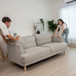 Couple moves couch
